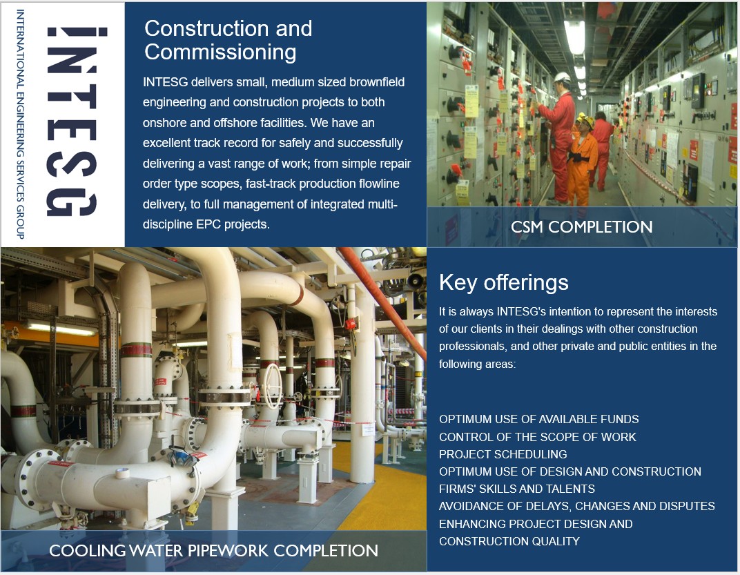 Construction and Commissioning
